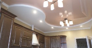 Комбинированный потолок Люберцы, цена от 4250 руб.